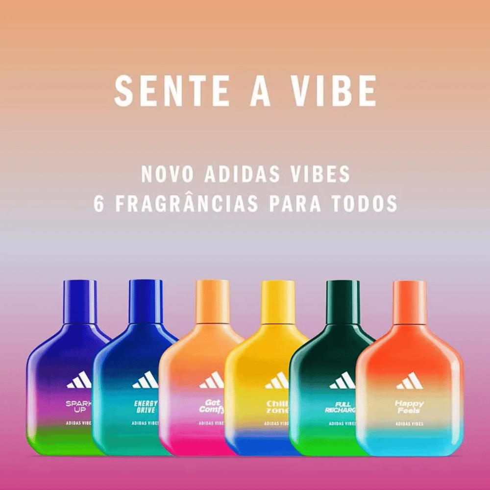 Adidas Vibes Get Comfy Eau de Parfum Unissex
