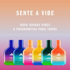 Adidas Vibes Get Comfy Eau de Parfum Unissex