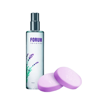 Fórum Kit Lavanda Deo Colônia Feminino + 2 Sabonetes Imagem principal do produto