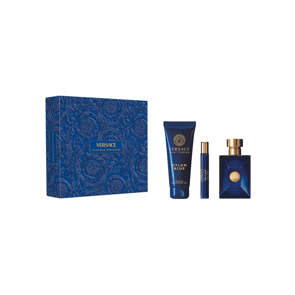 Versace Dylan Blue Kit Eau de Toilette Masculino + Gel de Banho + Miniatura