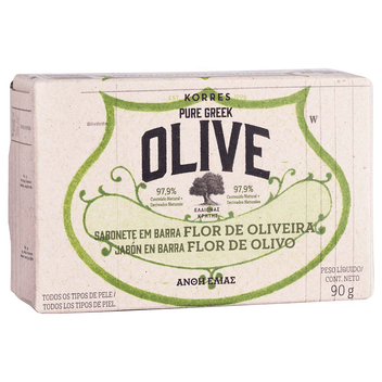 Korres Sabonete em Barra Flor de Oliveira Imagem secundária do produto