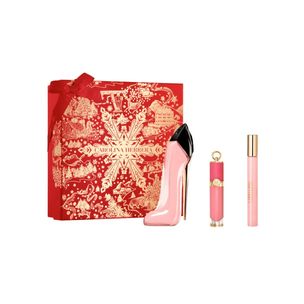 Carolina Herrera Kit Good Girl Blush Eau de Parfum + Blush Líquido + Travel Size Feminino