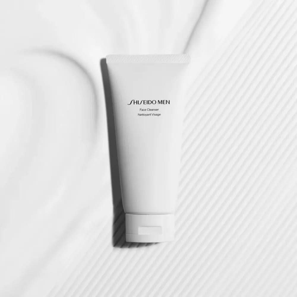 Shiseido Men Face Cleanser - Espuma De Limpeza e Creme para Barbear