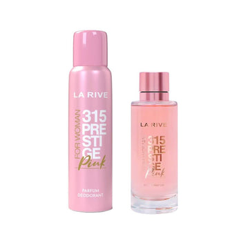 La Rive Kit 315 Prestige Pink Eau de Toilette Feminino + Desodorante Imagem principal do produto