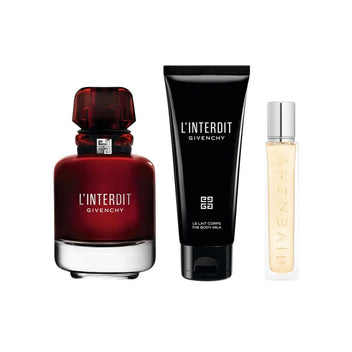 Givenchy Kit L'Interdit Rouge Eau de Parfum Feminino + Body Lotion + Travel Size Imagem principal do produto