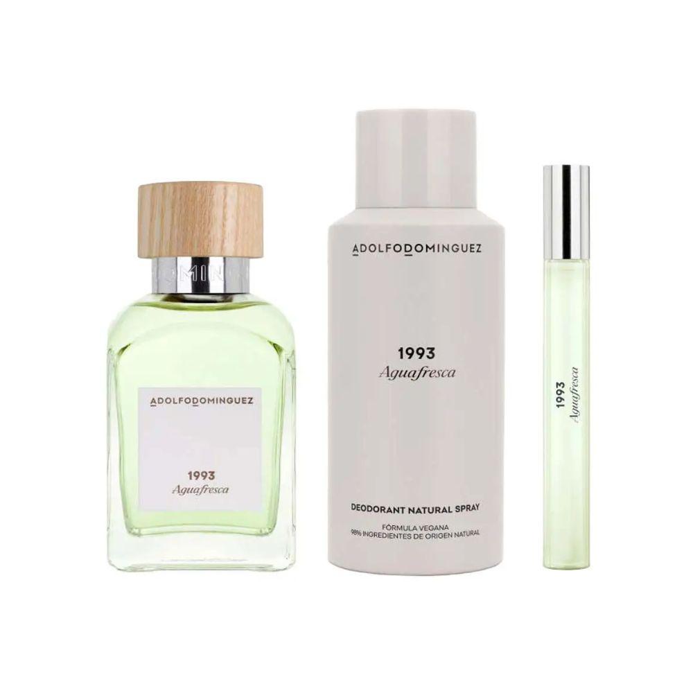 Adolfo Dominguez Kit Agua Fresca Eau de Toilette + Desodorante + Travel Size