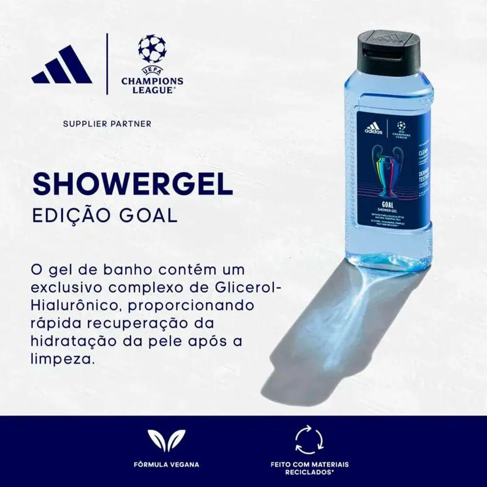Adidas Kit UEFA Goal 11 Eau de Toillete + Shower Gel
