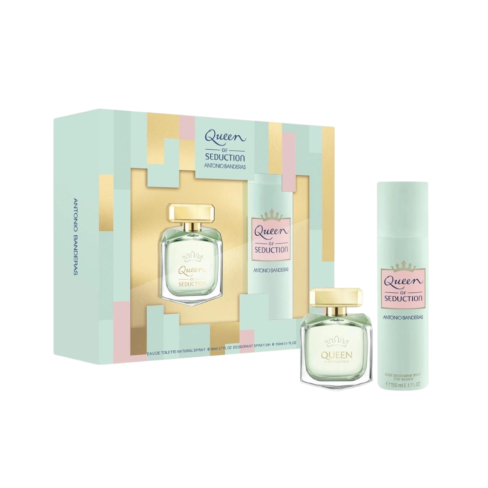 Antonio Banderas Kit Queen Of Seduction+ Deo Eau De Toilette Feminino