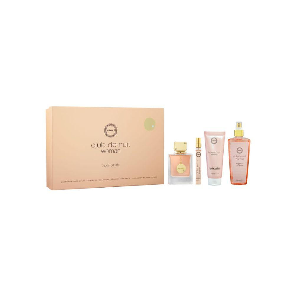 Armaf Kit Club de Nuit Eau de Parfum Feminino + Body Mist + Body Spray + Body Lotion