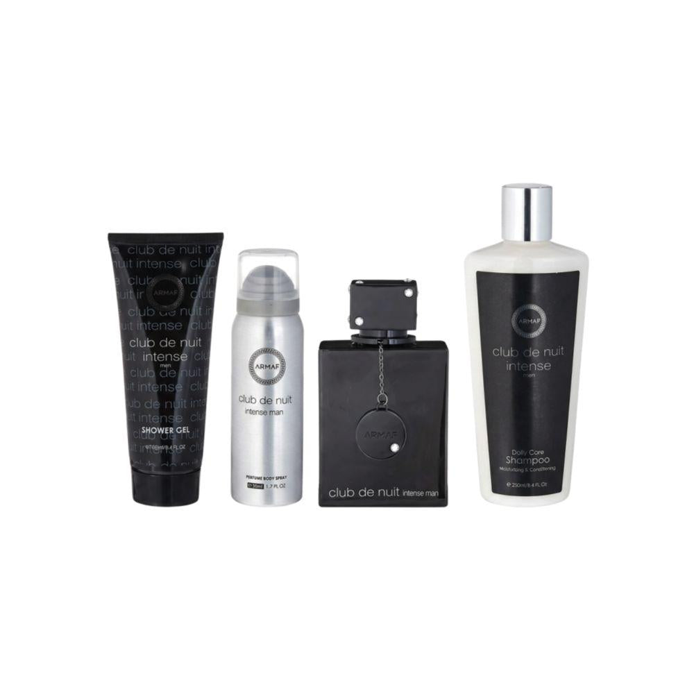 Armaf Kit Club de Nuit Intense Man Eau de Toilette Masculino + Shampoo + Desodorante + Shower Gel