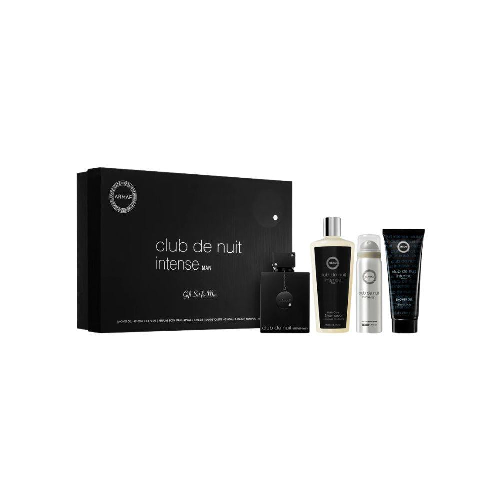 Armaf Kit Club de Nuit Intense Man Eau de Toilette Masculino + Shampoo + Desodorante + Shower Gel