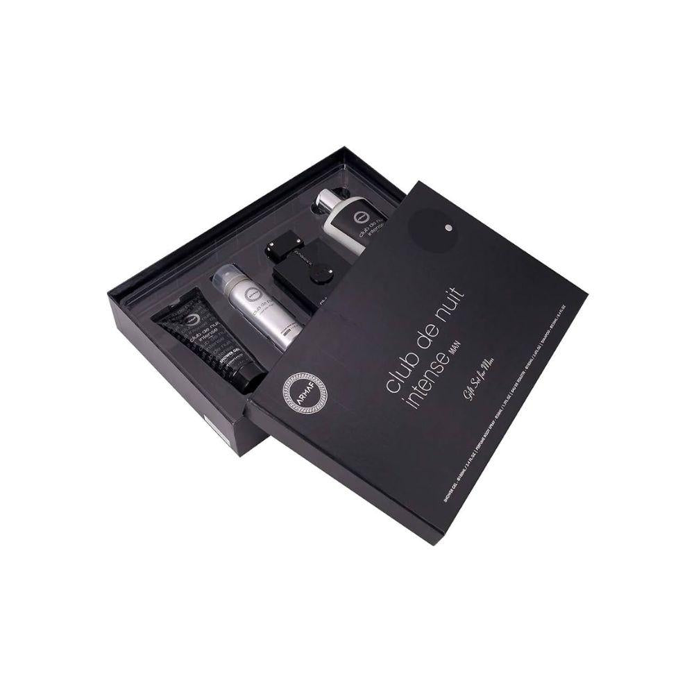 Armaf Kit Club de Nuit Intense Man Eau de Toilette Masculino + Shampoo + Desodorante + Shower Gel