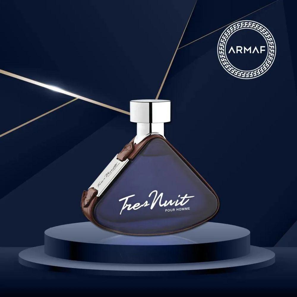 Armaf Kit Tres Nuit Eau de Parfum Masculino + Body Spray + Shower Gel + Shampoo