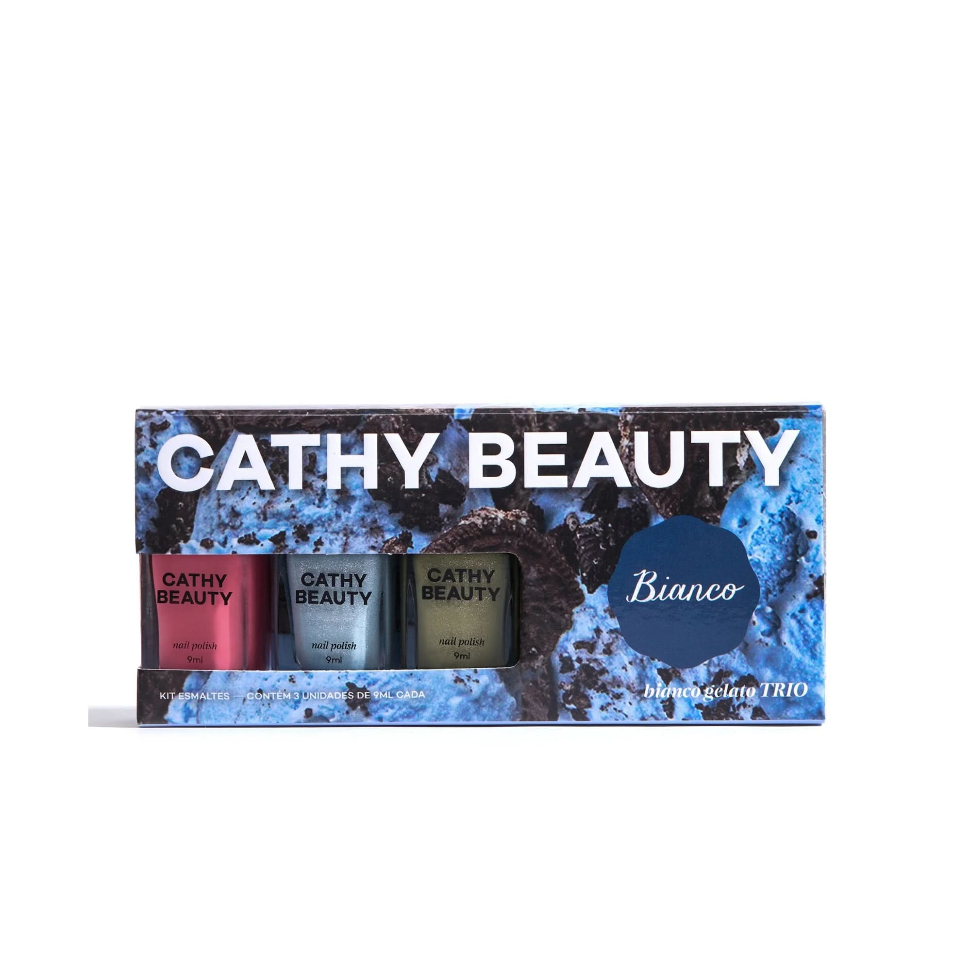 Cathy Beauty Kit Esmaltes Trio