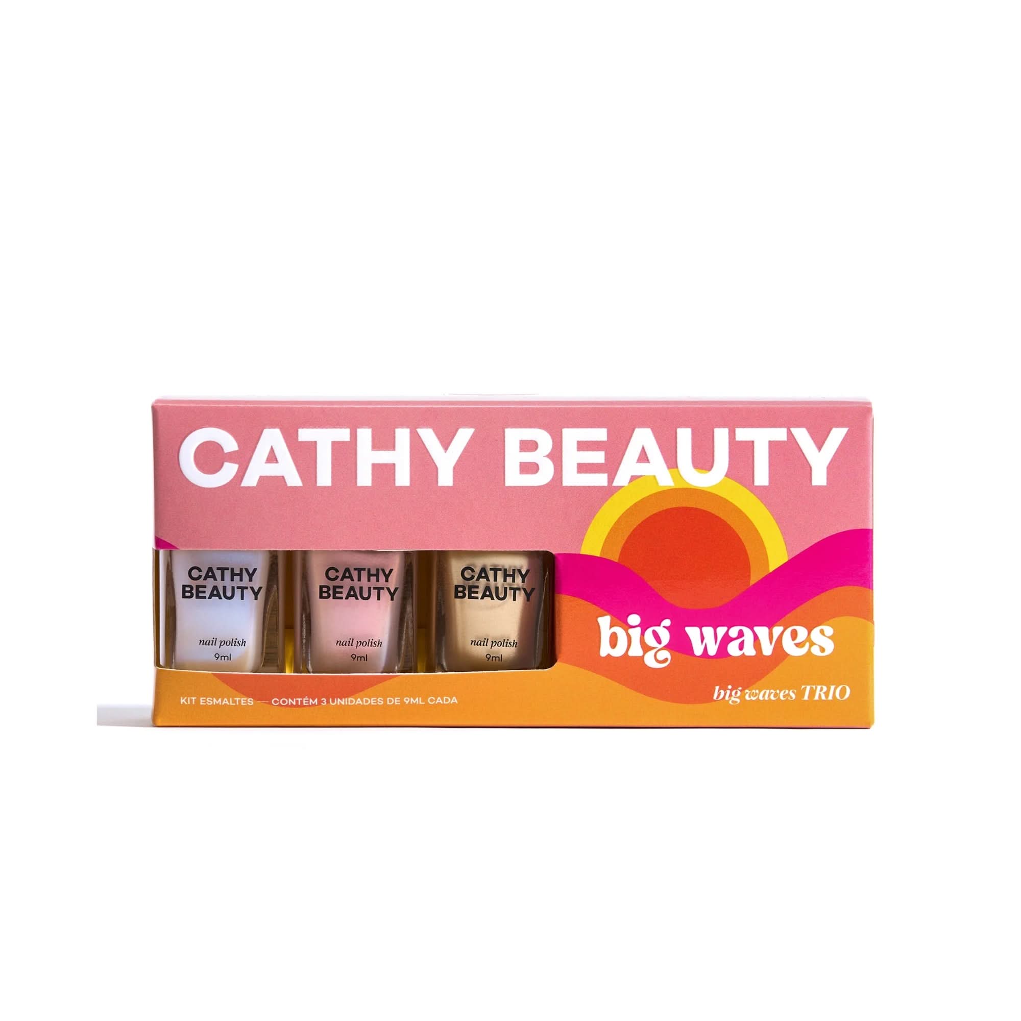 Cathy Beauty Kit Esmaltes Trio