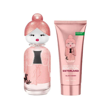 Benetton Kit Sisterland Blush Cherry Eau de Parfum Feminino + Body Lotion Imagem principal do produto
