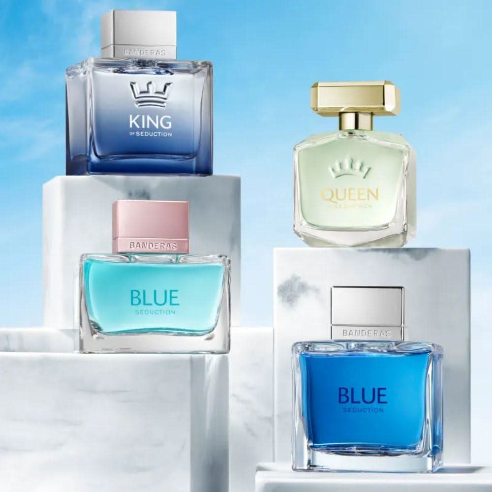 Antonio Banderas Blue Seduction For Her Eau de Toilette Feminino