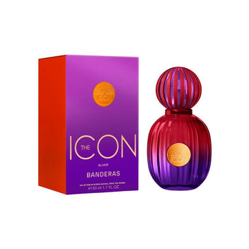 Banderas The Icon Elixir Eau de Parfum Intense Feminino Imagem secundária do produto