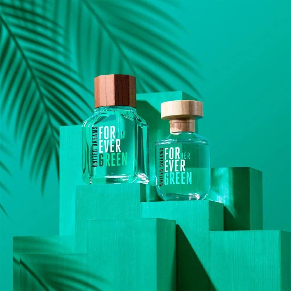 Benetton Forever Green Eau de Toilette Masculino