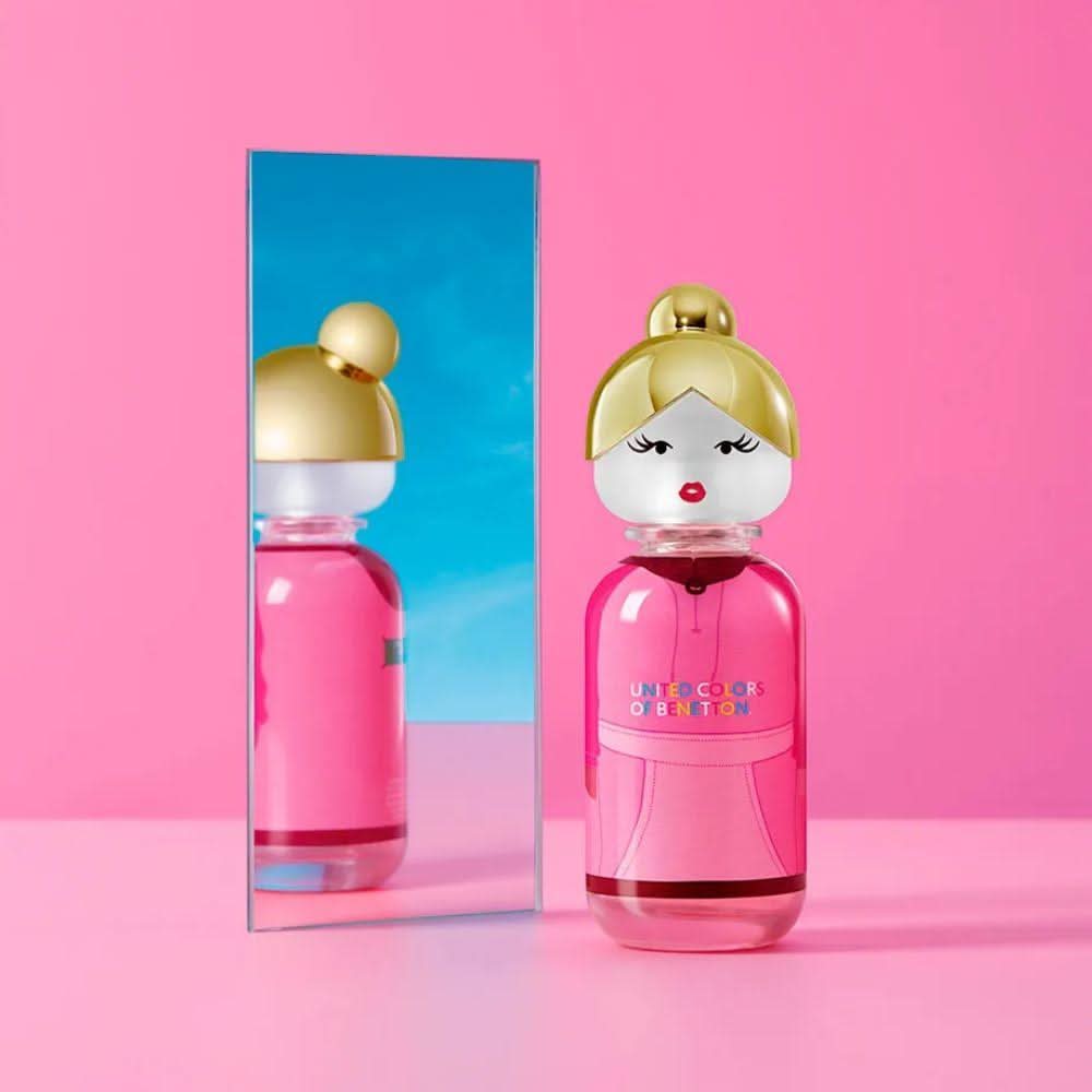 Benetton Kit Sisterland Pink Raspberry Eau de Toilette Feminino + Body Lotion