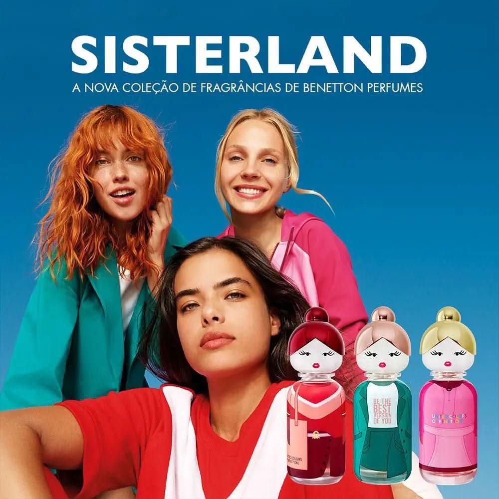 Benetton Sisterland Red Rose Eau de Toilette Feminino