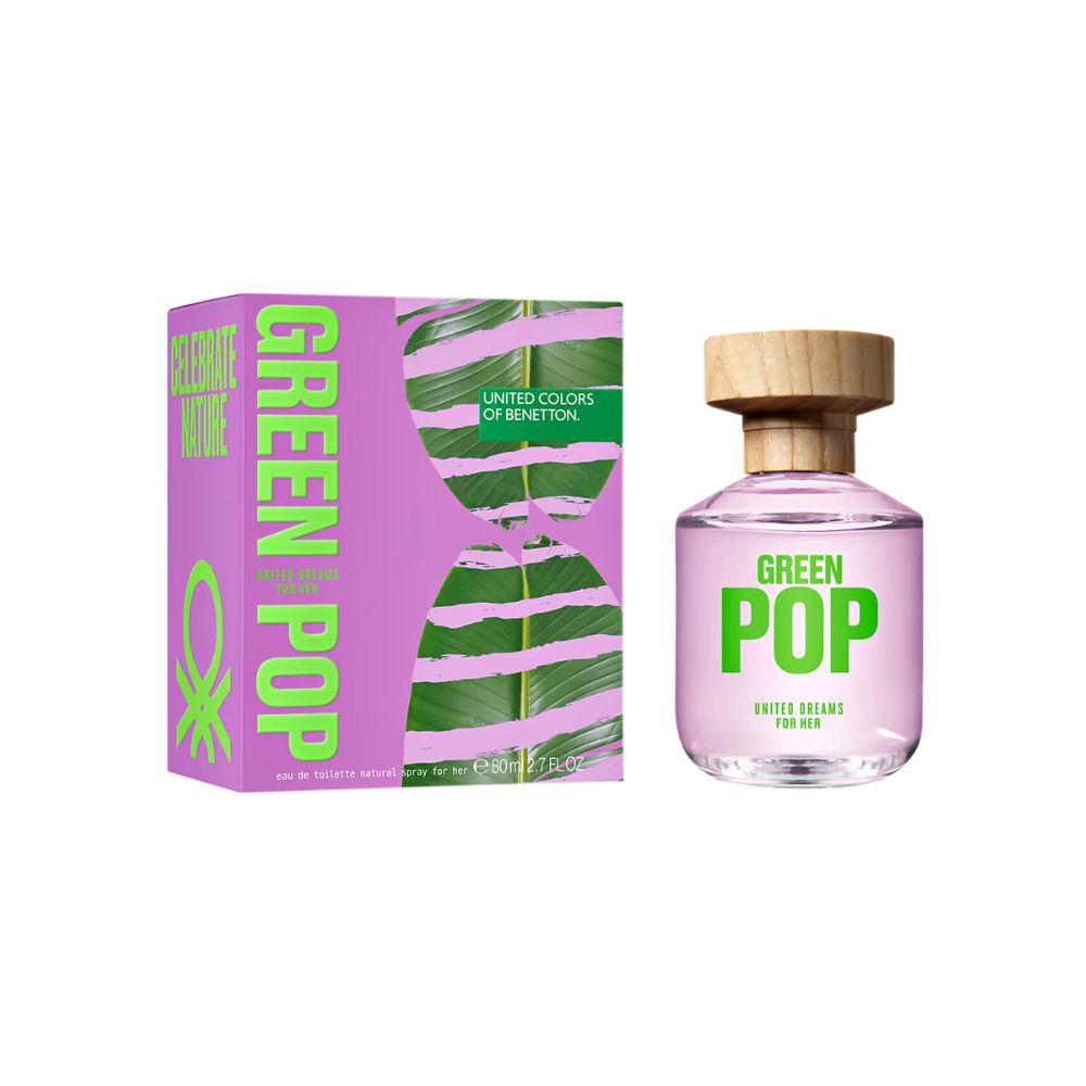 Benetton United Dreams Green Pop Eau de Toilette Feminino