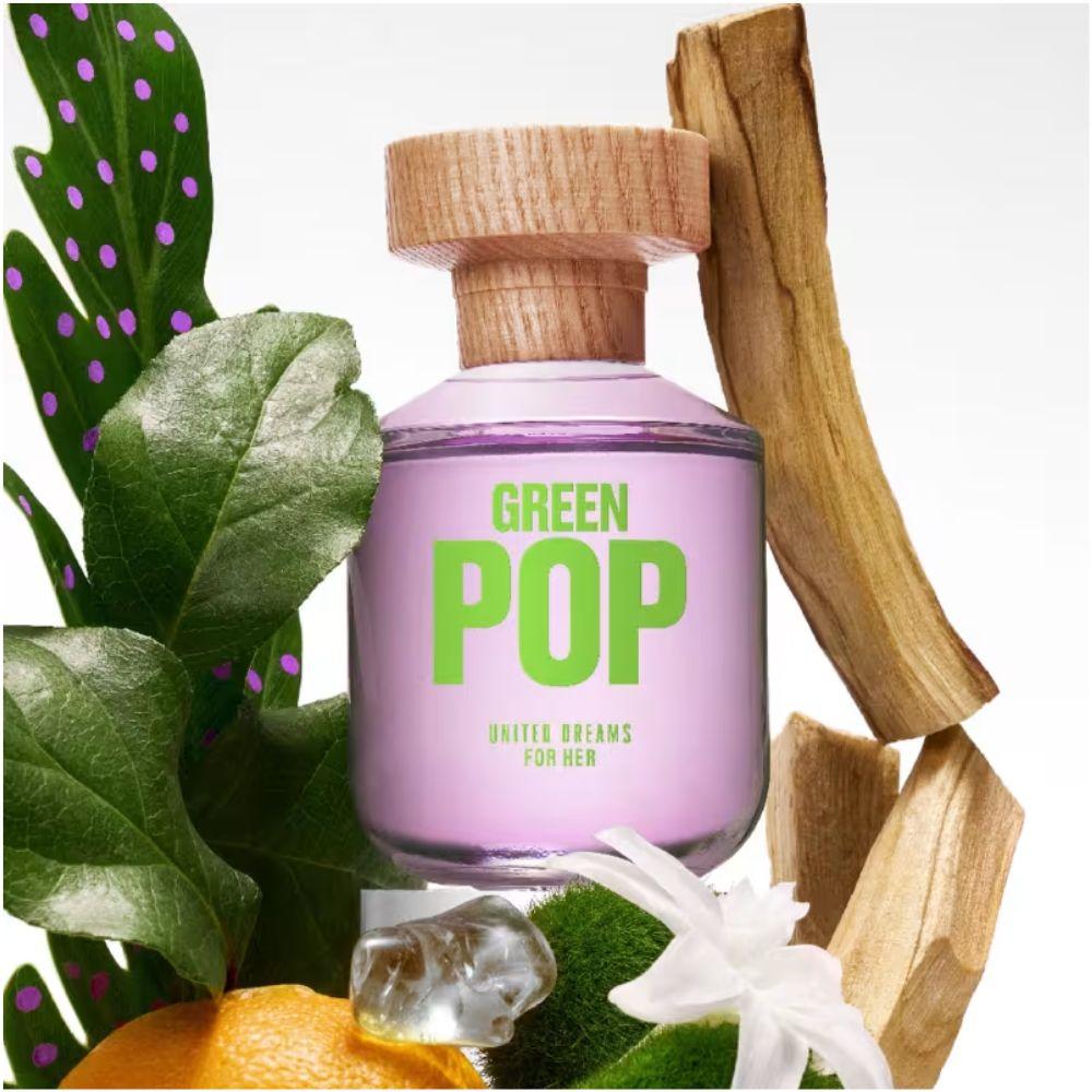 Benetton United Dreams Green Pop Eau de Toilette Feminino