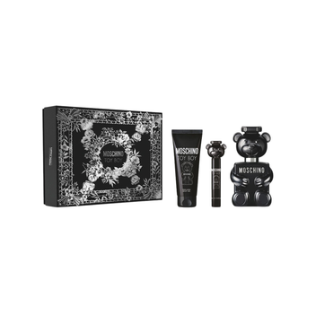Coffret Moschino Toy Boy Eau de Parfum + Shower Gel + Travel Size Imagem principal do produto