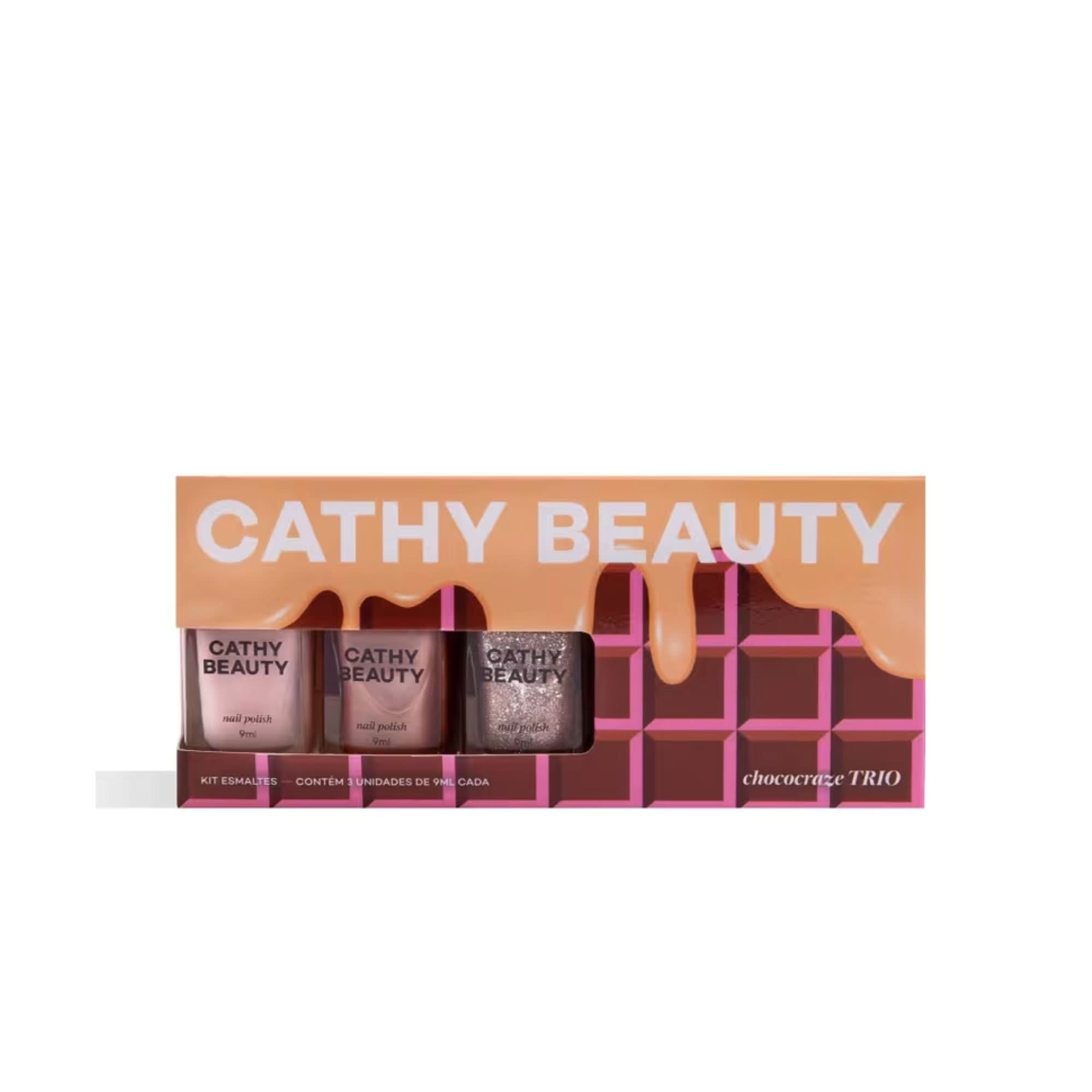 Cathy Beauty Kit Esmaltes Trio