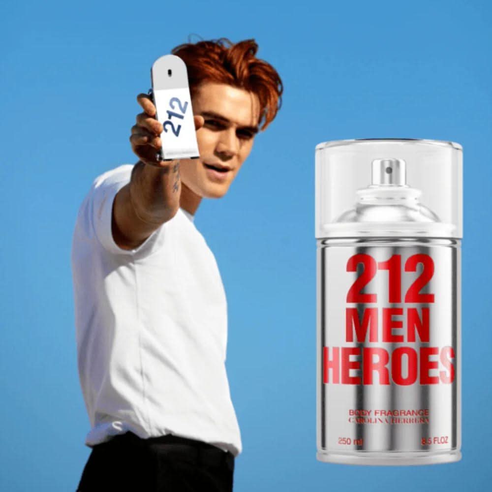 Carolina Herrera 212 Heroes Body Spray Masculino – Le'Loyn Parfums