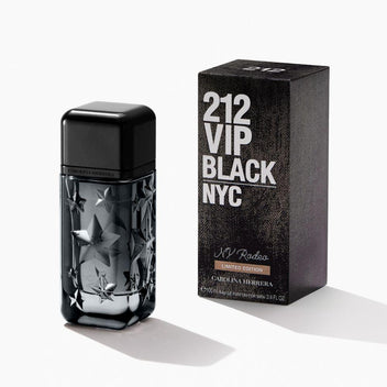 Carolina Herrera 212 VIP Black NY Rodeo Eau de Parfum Masculino Imagem secundária do produto