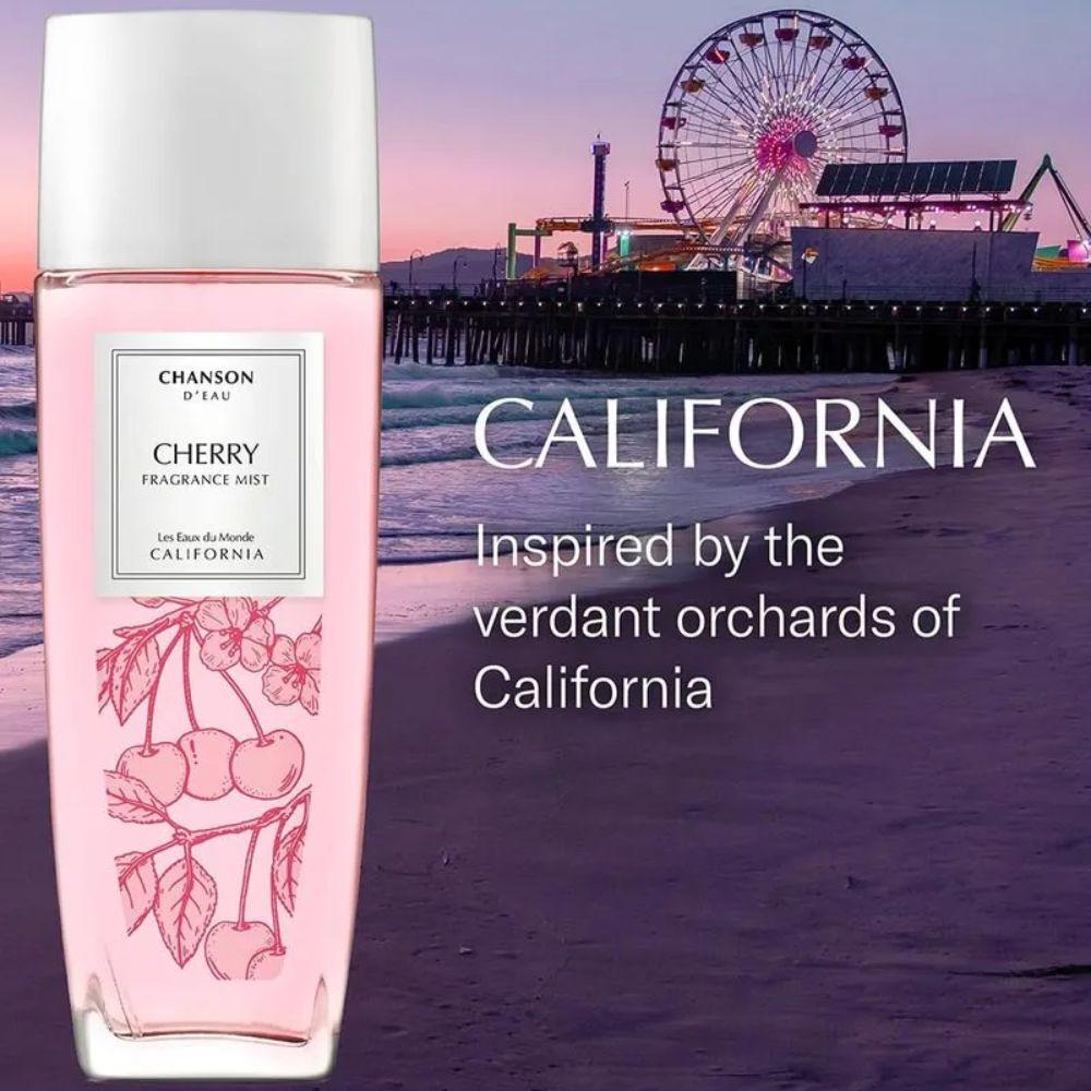 Chanson D'Eau Cherry California Body Splash Feminino