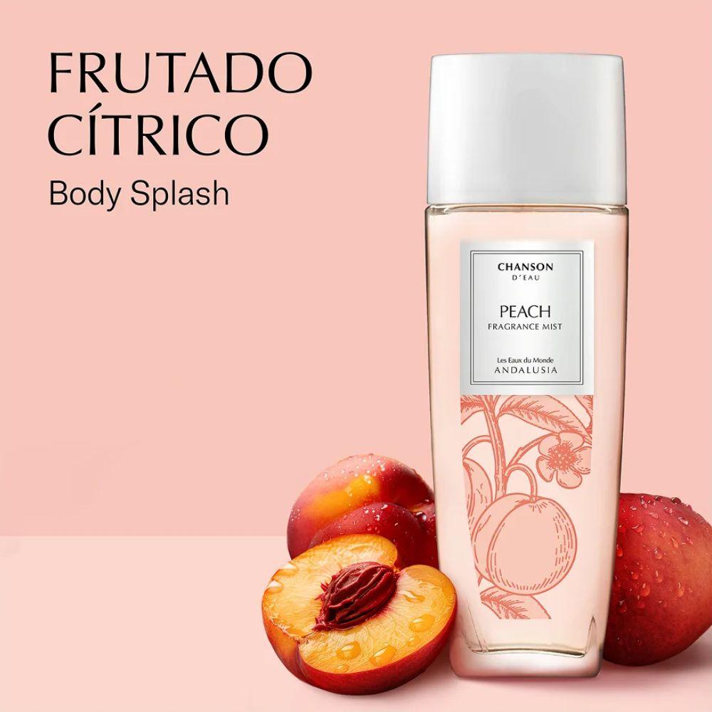 Chanson D'Eau Peach Body Splash Feminino