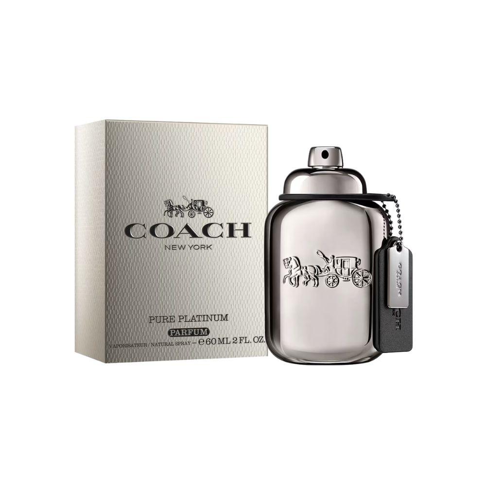 Coach Men Pure Platinum Parfum Masculino 60ml