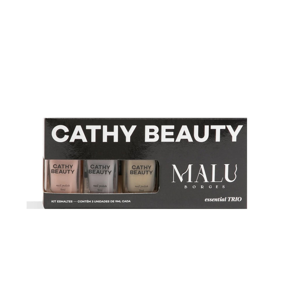 Cathy Beauty Kit Esmaltes Trio