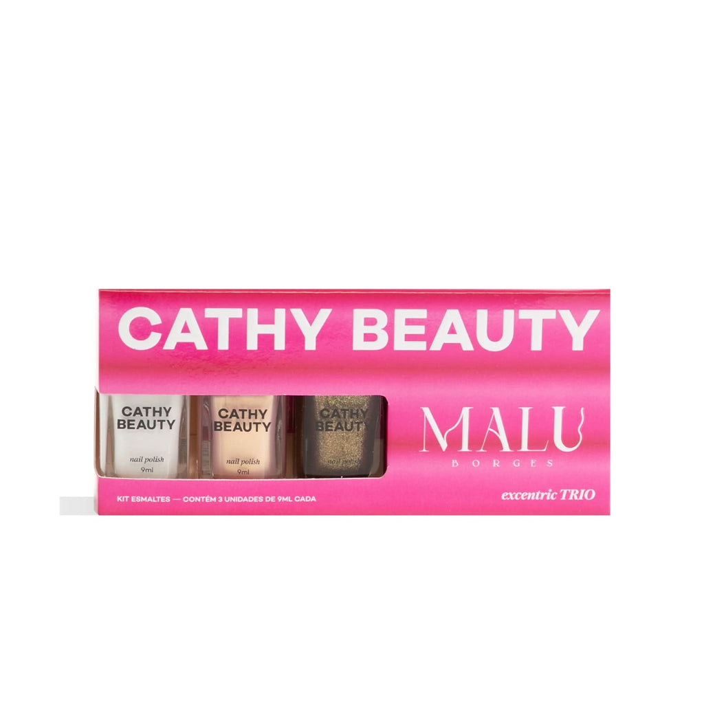 Cathy Beauty Kit Esmaltes Trio