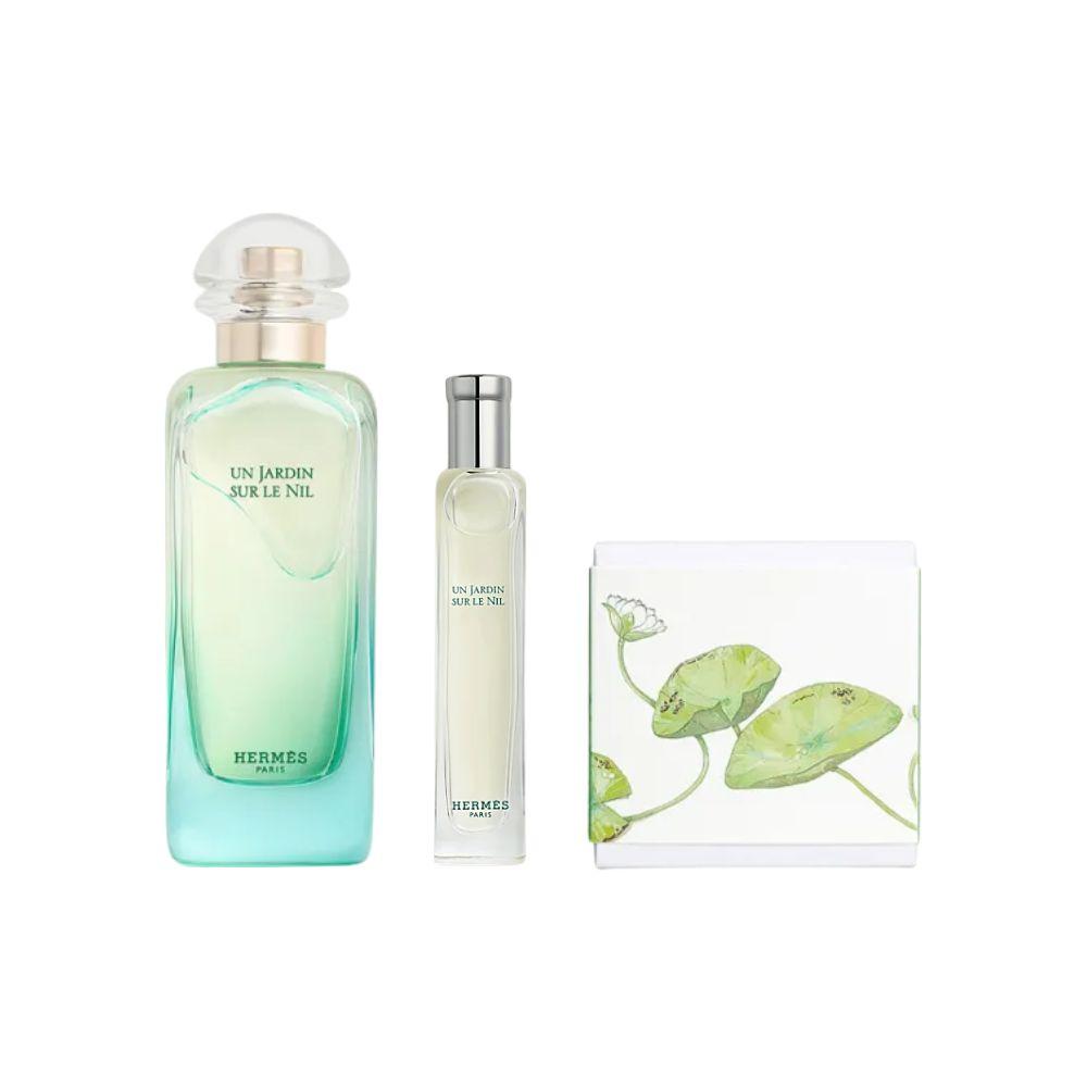 Hermès Kit Un Jardin Sur Le Nil Eau de Toilette Unissex + Travel Size + Sabonete