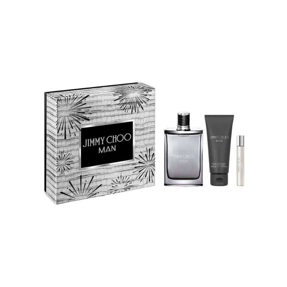 Jimmy Choo Kit Man Eau de Toilette Masculino + Shower Gel + Travel Size