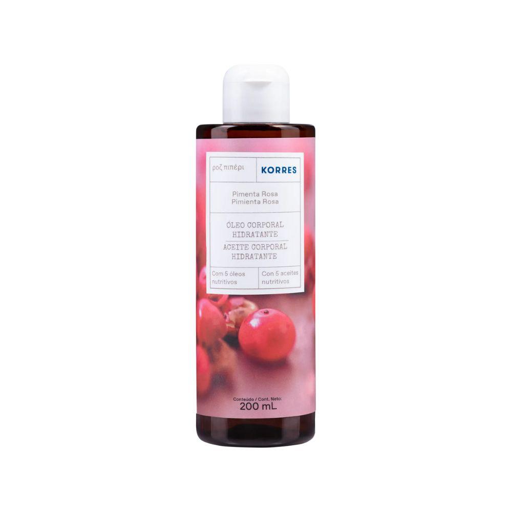 Korres Óleo Corporal Hidratante Pimenta Rosa