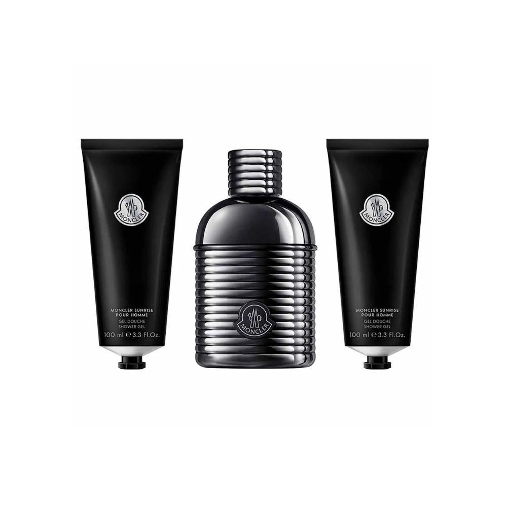 Moncler Kit Sunrise Pour Homme Eau de Parfum Masculino + Shower Gel x2