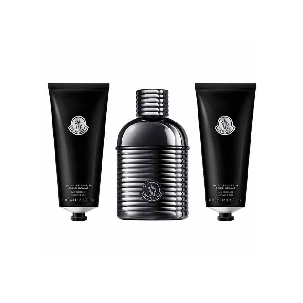 Moncler Kit Sunrise Pour Homme Eau de Parfum Masculino + Shower Gel x2