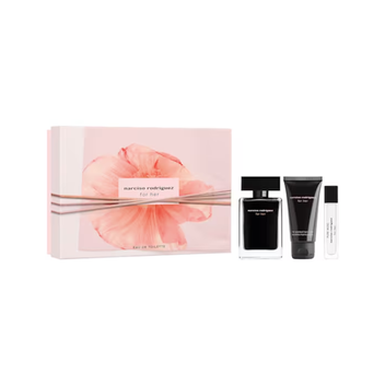 Coffret Narciso Rodriguez For Her Kit – Eau de Toilette + Body Lotion 50ml + Travel 10ml Imagem secundária do produto