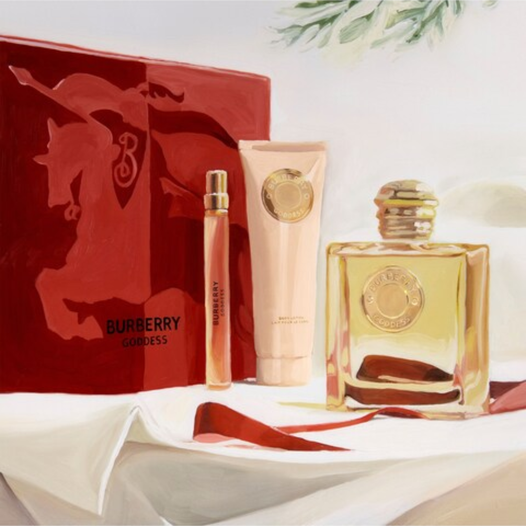Coffret Burberry Goddess Kit Eau de Parfum + Body Lotion 75ml + Travel 10ml