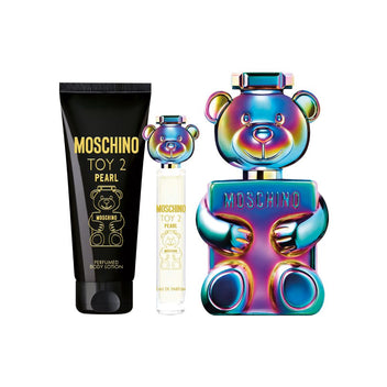 Moschino Kit Toy 2 Pearl Eau de Parfum Unissex + Body Lotion + Travel Size Imagem principal do produto