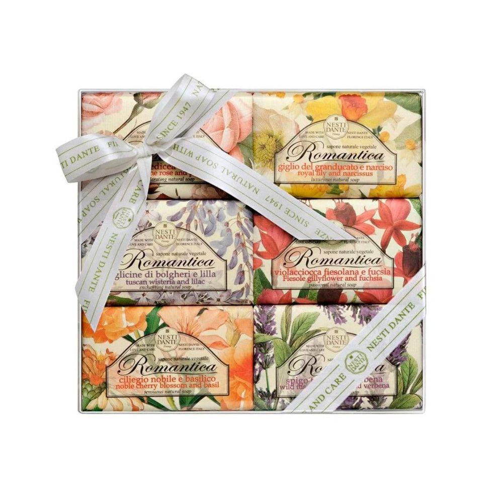 Nesti Dante Kit 6x Sabonetes em Barra Romantica Collection