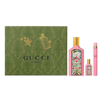 Coffret Gucci Flora Gorgeous Gardenia+Miniatura+Travel Eau de Parfum Feminino Imagem principal do produto