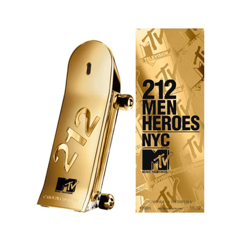 Carolina Herrera 212 Heroes NYC Eau de Toilette Edição Limitada MTV Masculino Imagem secundária do produto