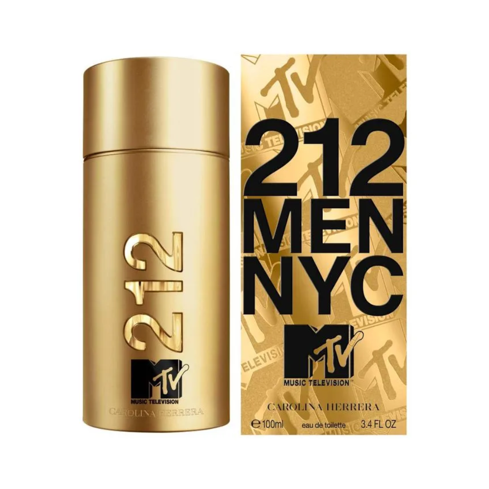 Carolina Herrera 212 NYC Eau De Toilette Edição Limitada MTV Masculino