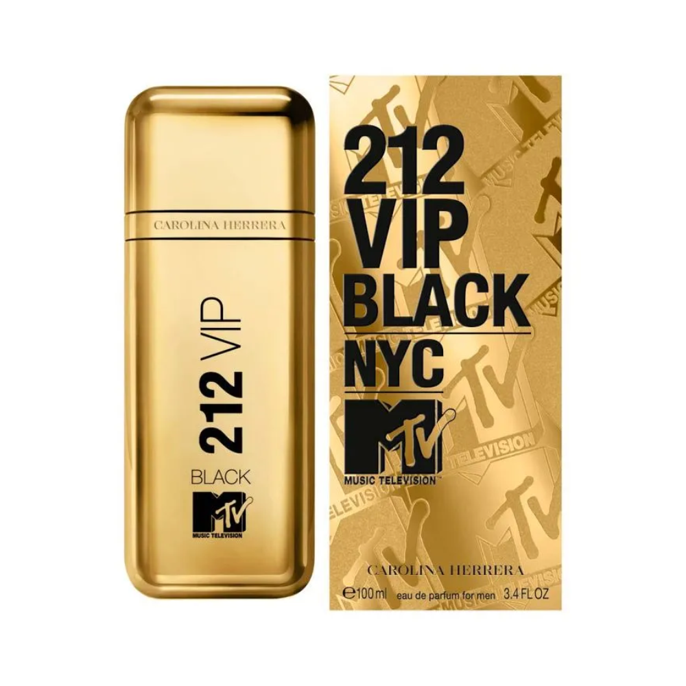 Carolina Herrera 212 VIP Black Eau De Parfum Edição Limitada MTV Masculino