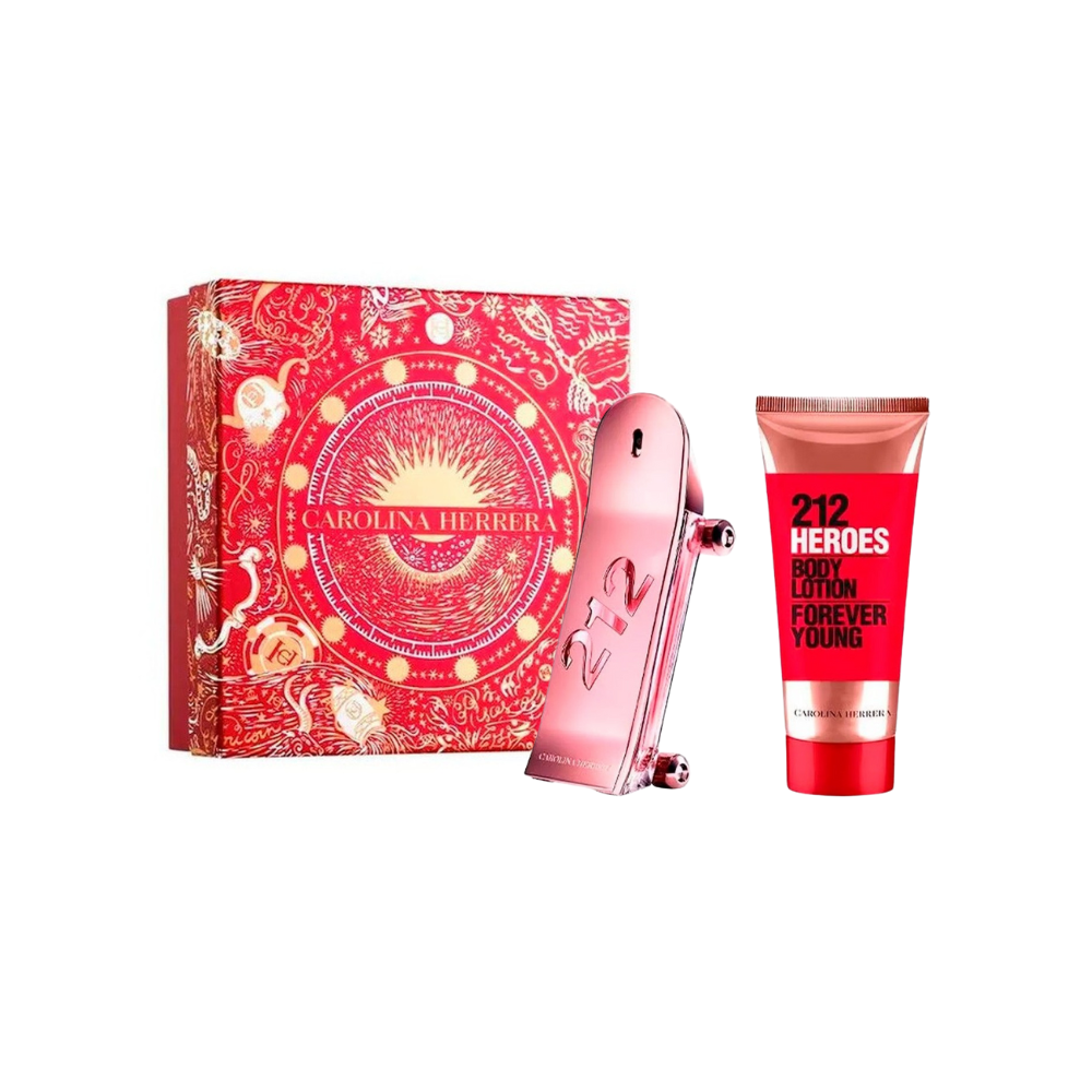 Carolina Herrera Kit 212 Heroes Eau De Parfum + Body Lotion Feminino